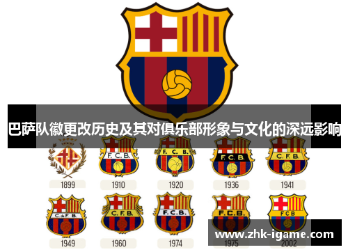 巴萨队徽更改历史及其对俱乐部形象与文化的深远影响 巴萨队徽更改历史及其对俱乐部形象与文化的深远影响